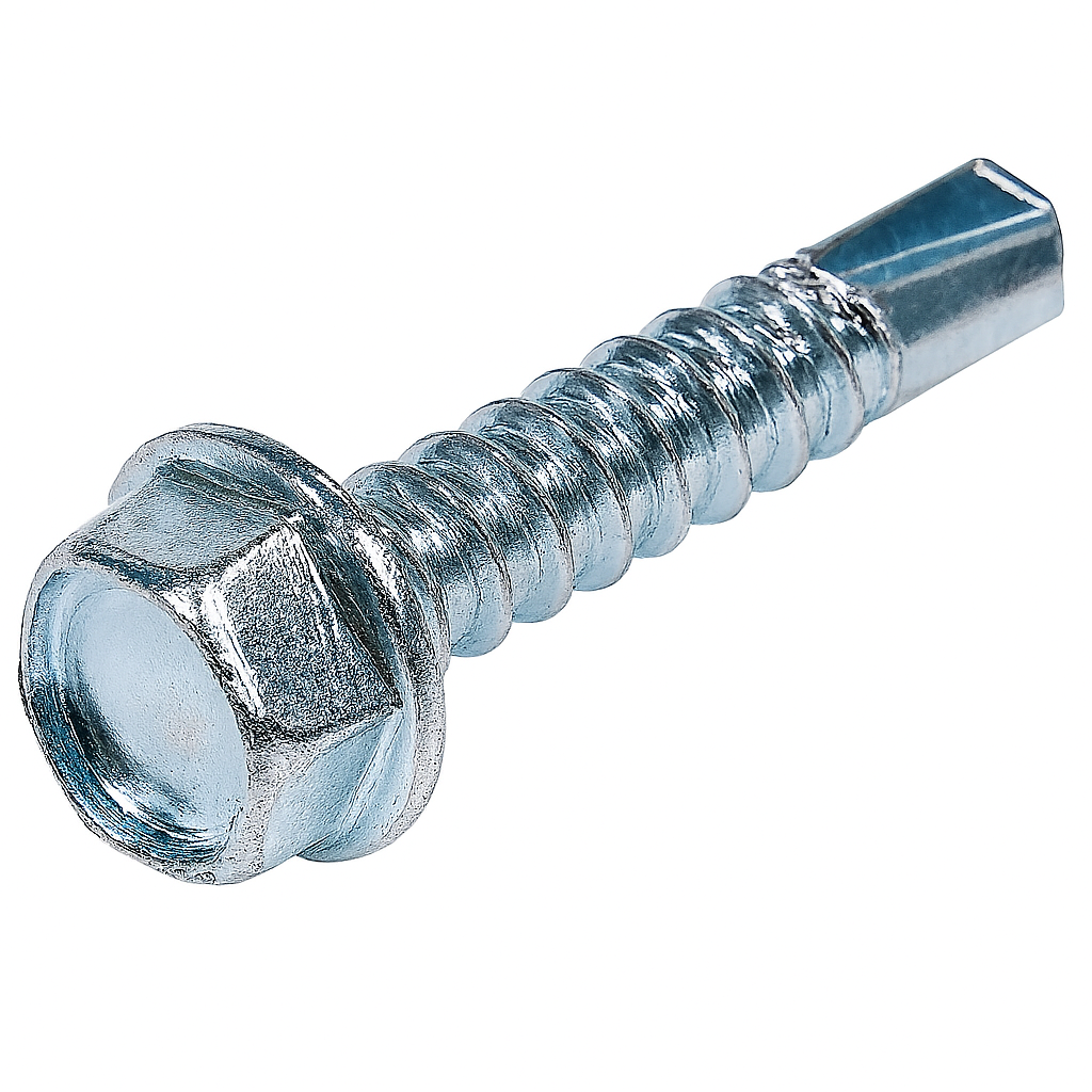 1/4-14 X 1 U/S HWH SDS LIGHTENING POINT #12 HEAD CLEAR-1000